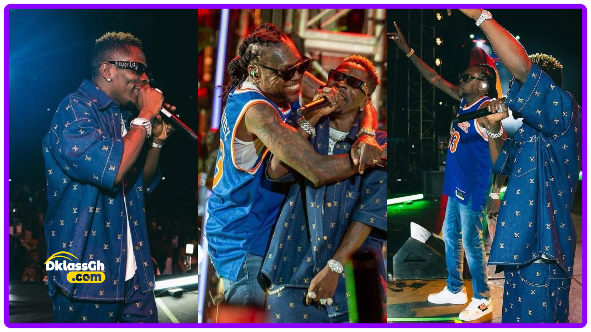 Watch: Shatta Wale's Full Performance with Vybz Kartel At Freedom Street Concert