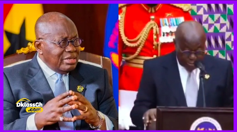 Akufo-Addo’s personal bodyguard collapses during SONA 2025 (Video)