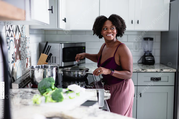 woman in kitchen