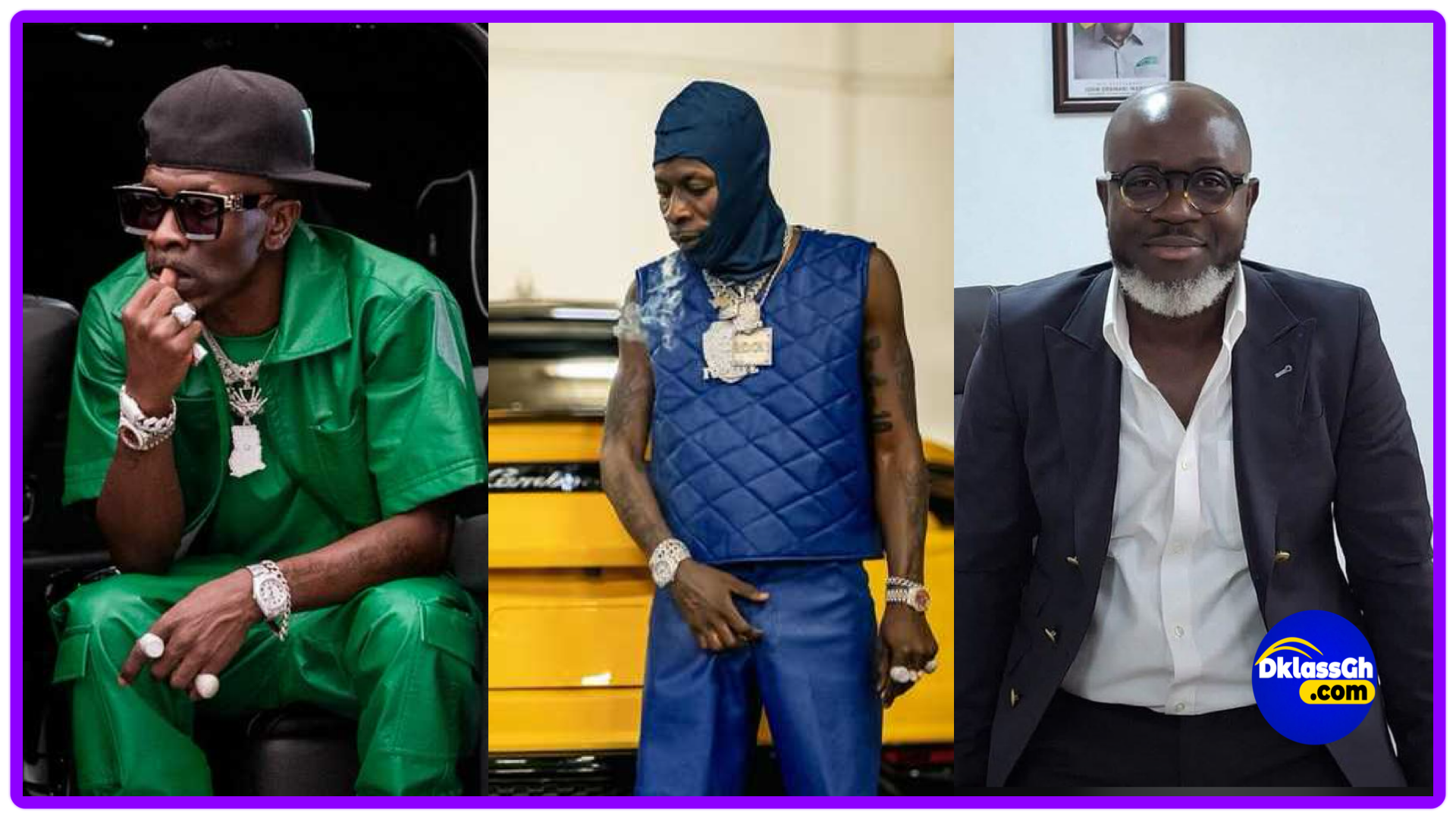 EOCO Allegedly Discloses The "Real Owner" of Shatta Wale’s Yellow Lamborghini